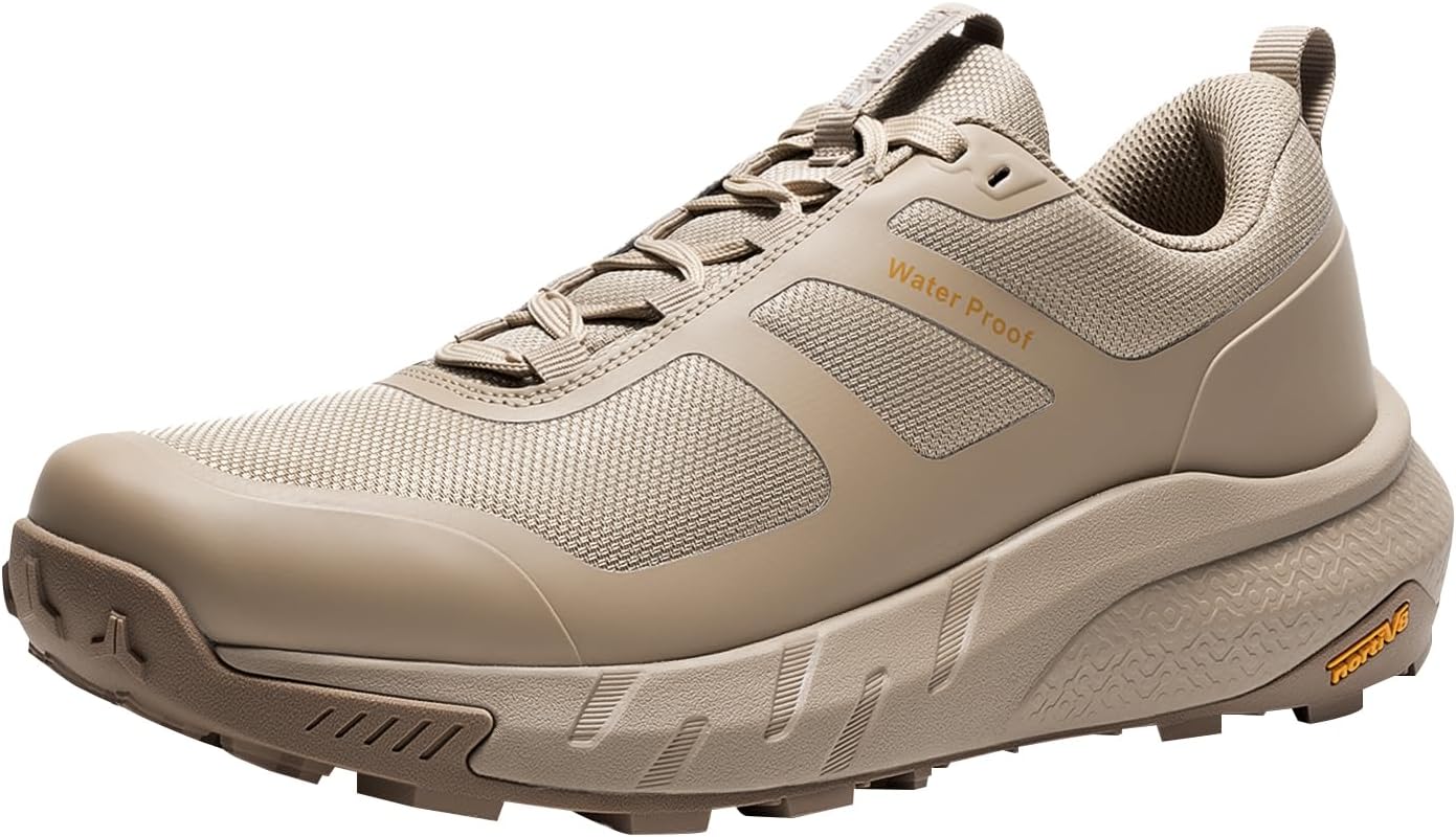 

Водонепроницаемые мужские походные кроссовки NORTIV 8, легкие для треккинга и прогулок, модные кроссовки с поддержкой свода стопы для кемпинга, тенниса и занятий на свежем воздухе StreamRunner, Sand