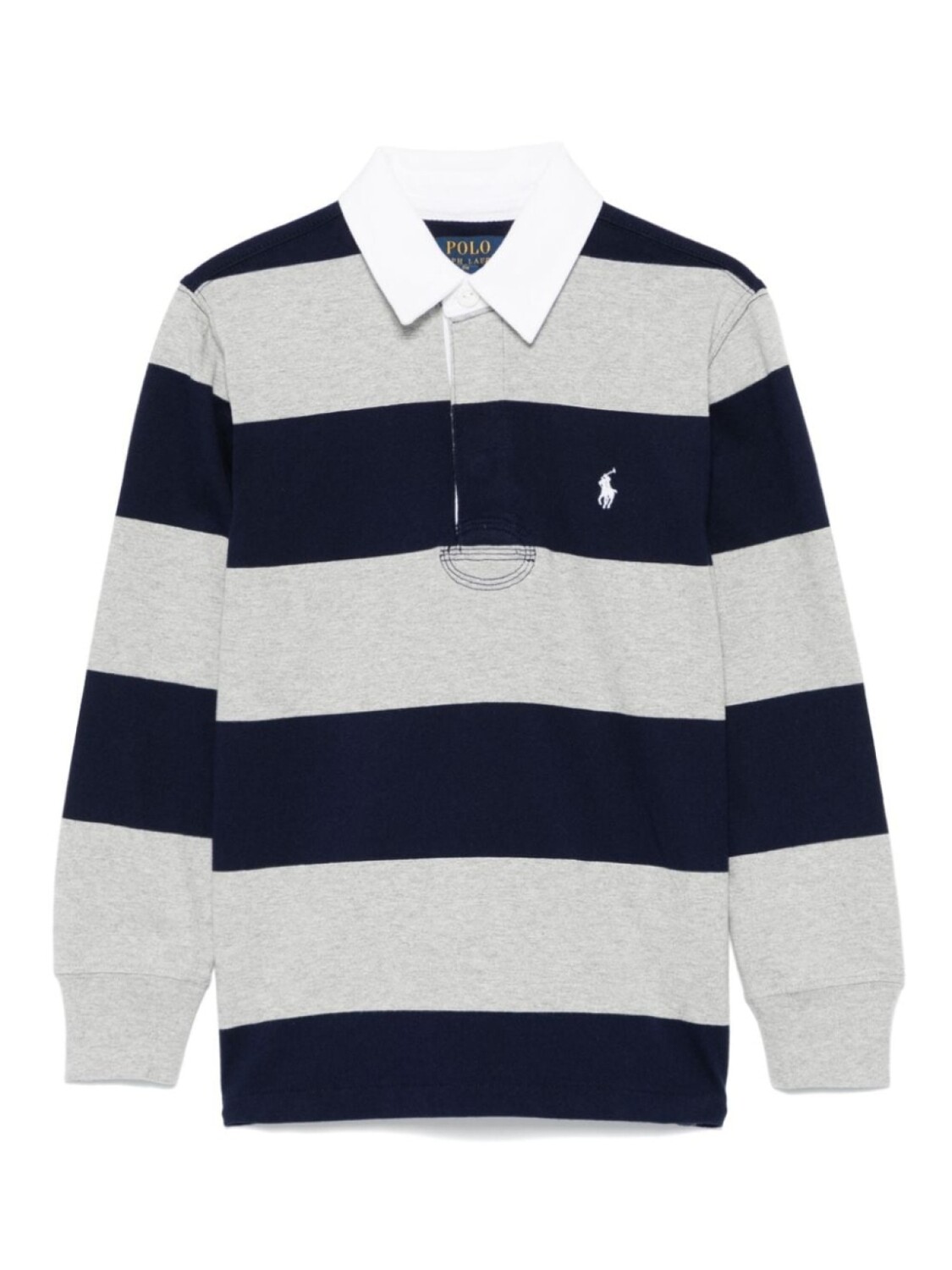 

Ralph Lauren Kids рубашка поло в полоску, синий