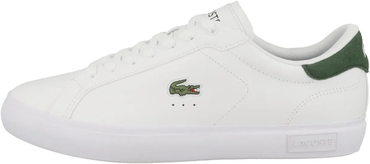 Мужские низкие кроссовки Lacoste Powercourt 224 1, темно-зеленый