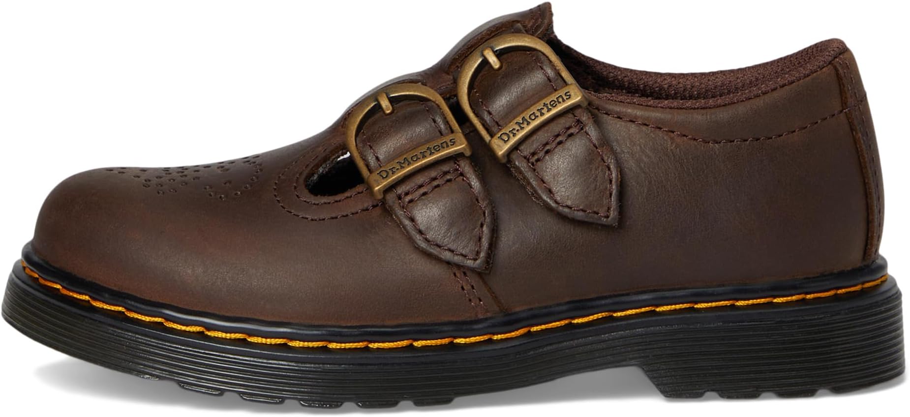 Сандалии Dr. Martens Kid's Collection 8065 J, темно-коричневый — фото 4