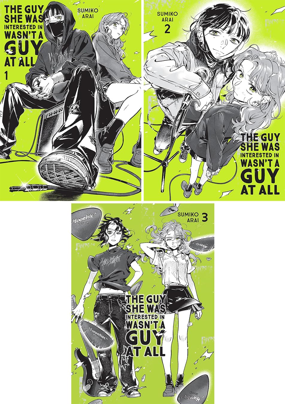 

The Guy She Was Interested In Wasn't a Guy at All Series Vol. 1-3 by Sumiko Arai (Yen Press)