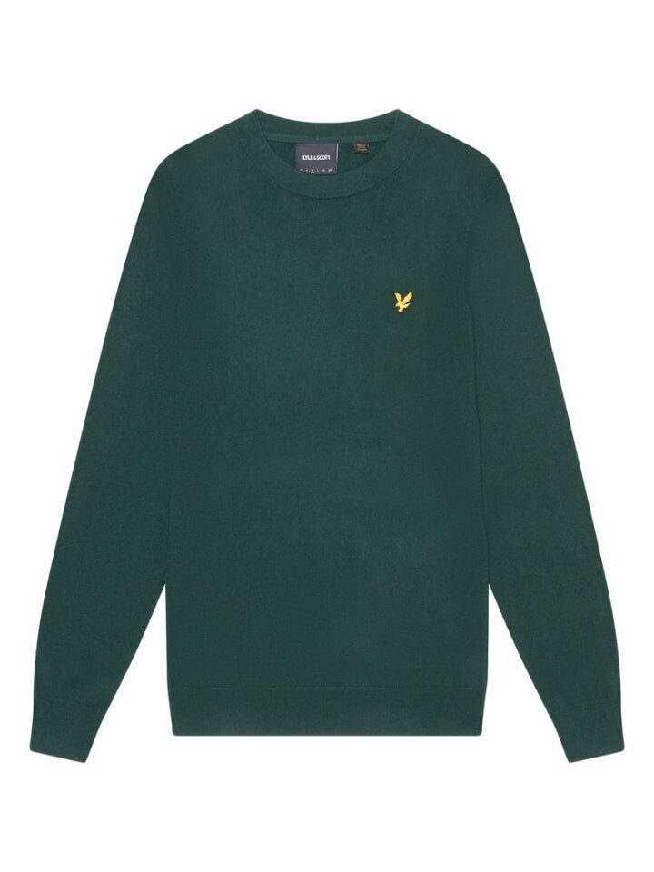 

Пуловер Lyle & Scott Strickpullover, зеленый