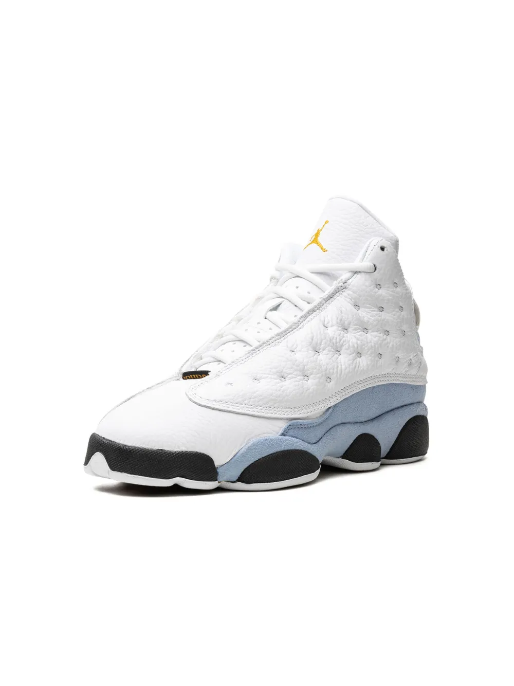 Кроссовки Air Jordan 13 Yellow Ochre Jordan Kids, белый — фото 4