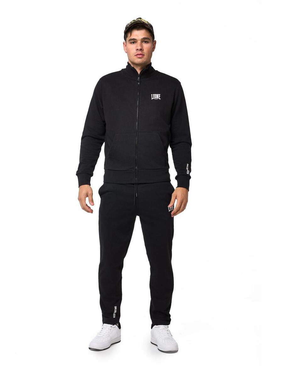 

LEONE 1947 APPAREL Спортивный костюм Leone с воротником, толстовкой и брюками без флиса