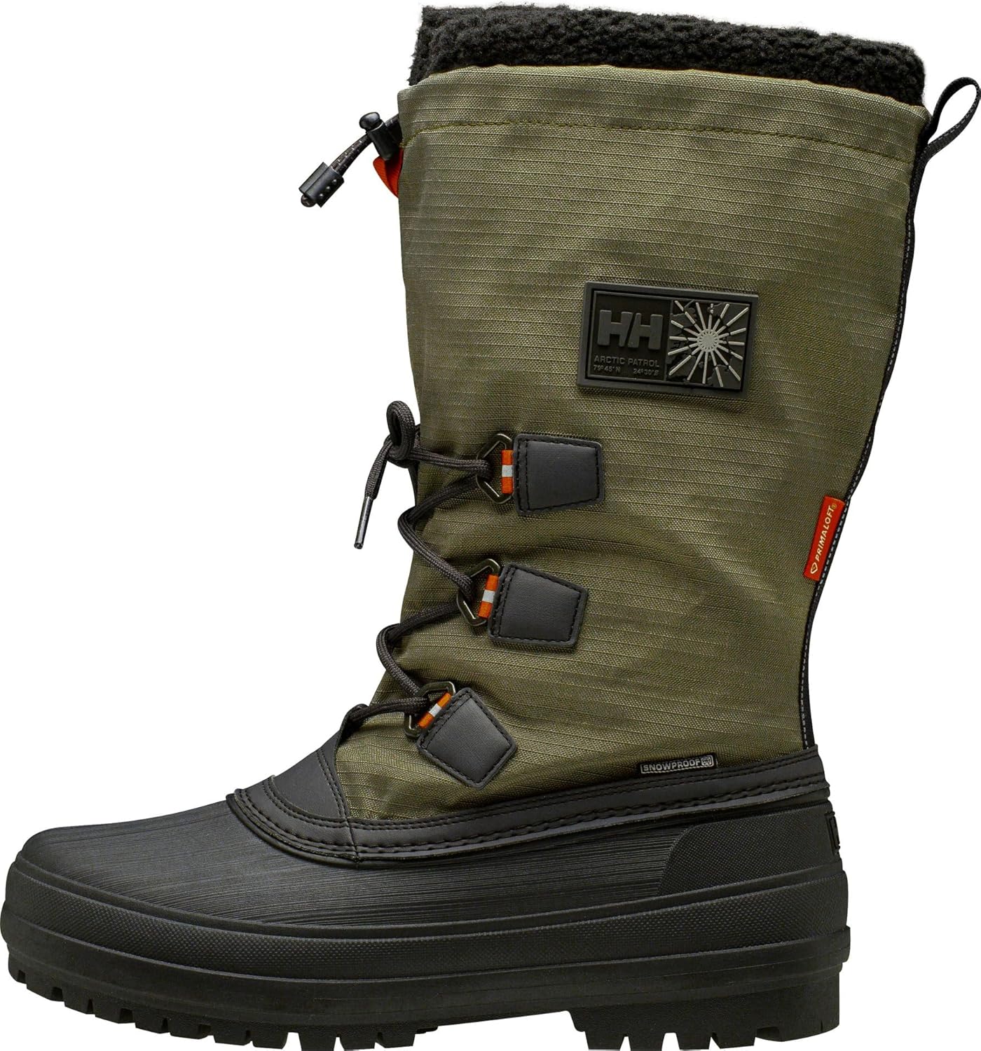 

Мужские зимние ботинки Helly-Hansen Arctic Patrol - утепленные, водонепроницаемые, прочные снежные ботинки для экстремально холодной погоды, черный/зеленый