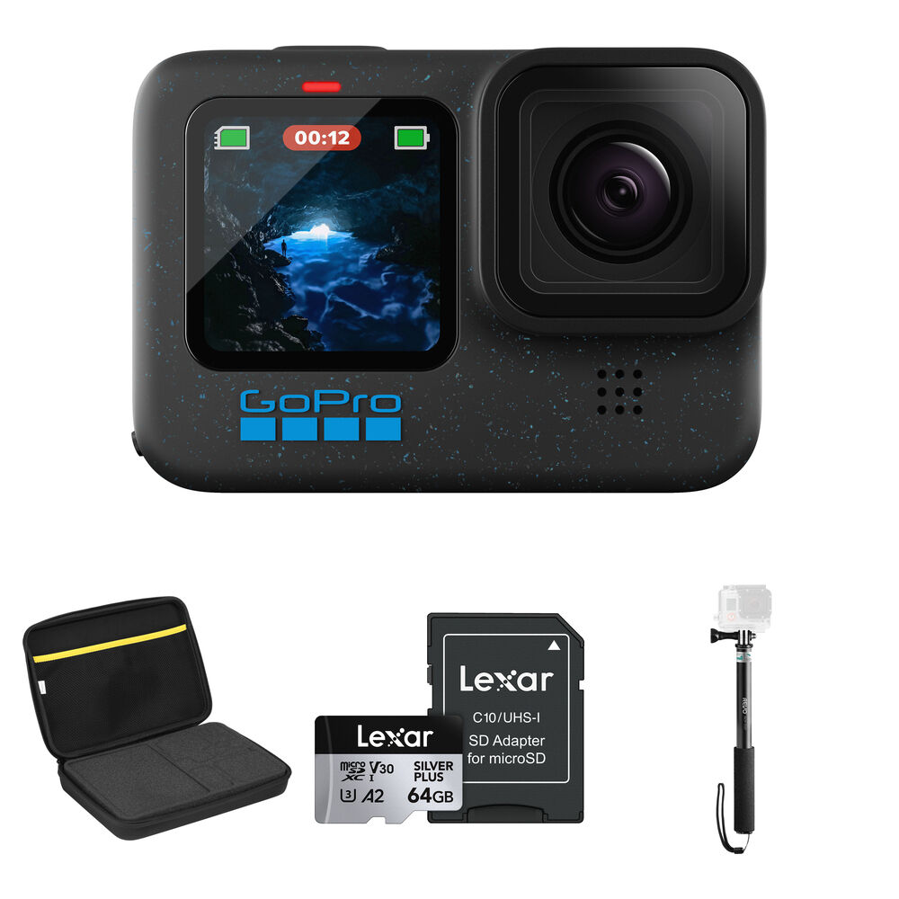 

Экшн-камера GoPro HERO12 Black Basic Accessory Bundle