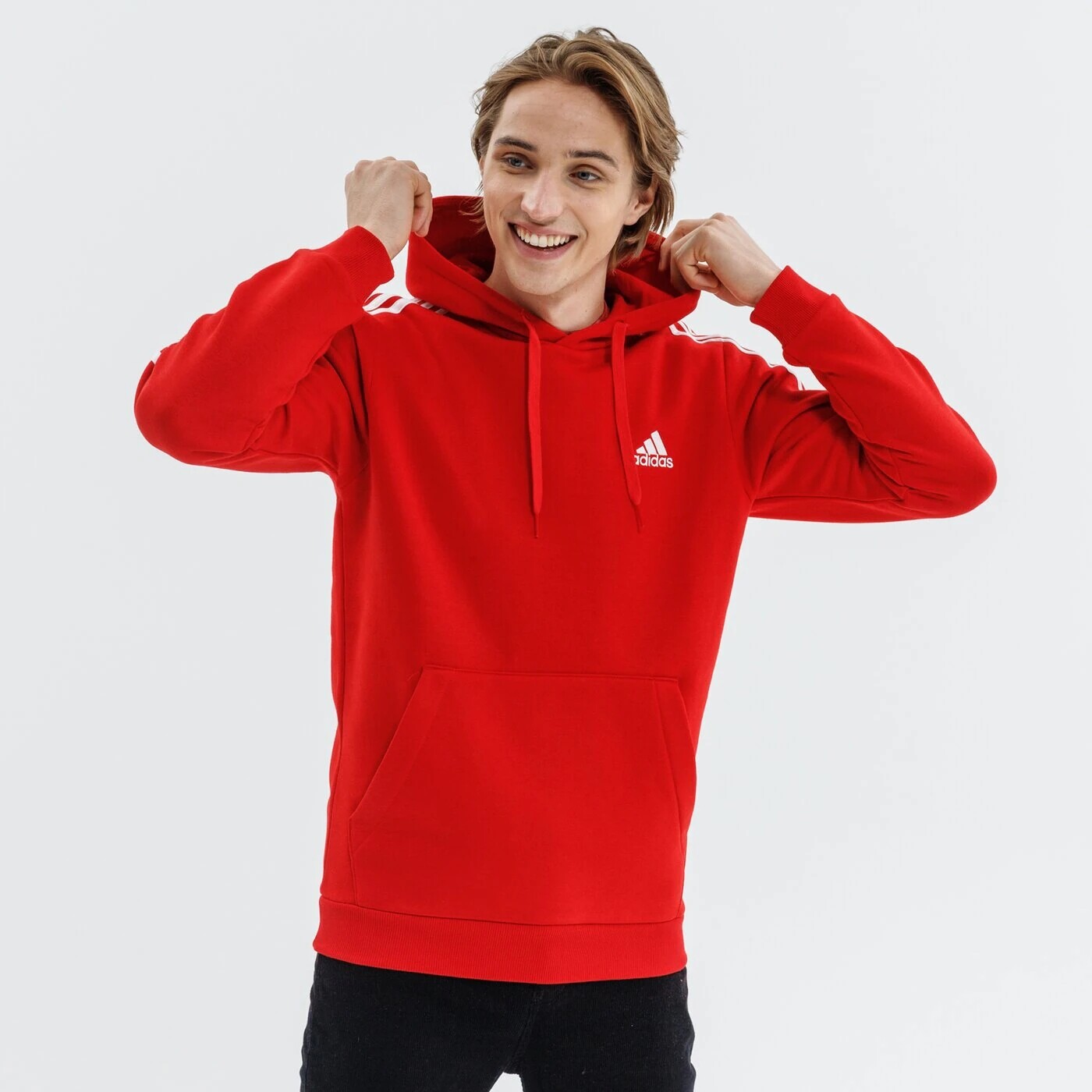 

Свитшот Adidas 3S, красный