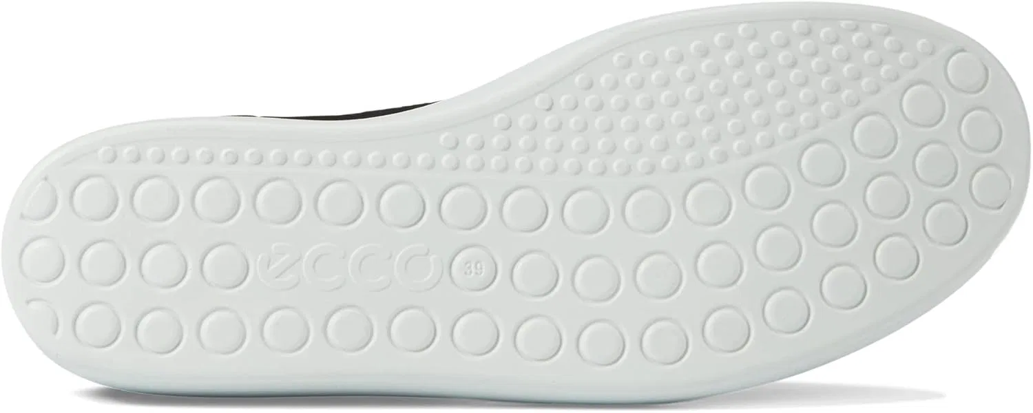 Кроссовки ECCO Soft Classic Chelsea из черной нубуковой кожи — фото 3