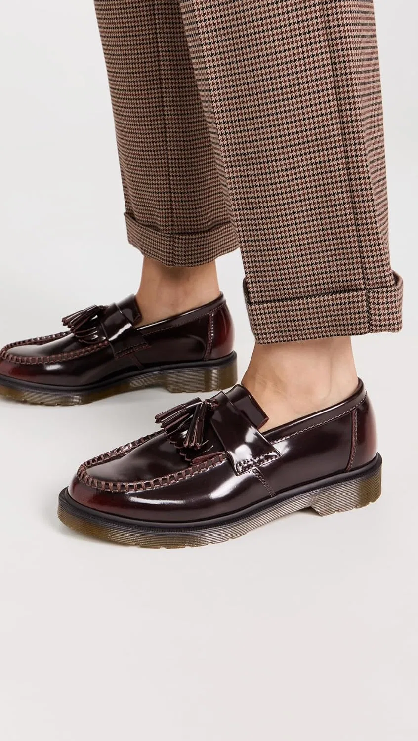 Лоферы Dr. Martens Adrian Slip-On, Cherry Red Arcadia — фото 2