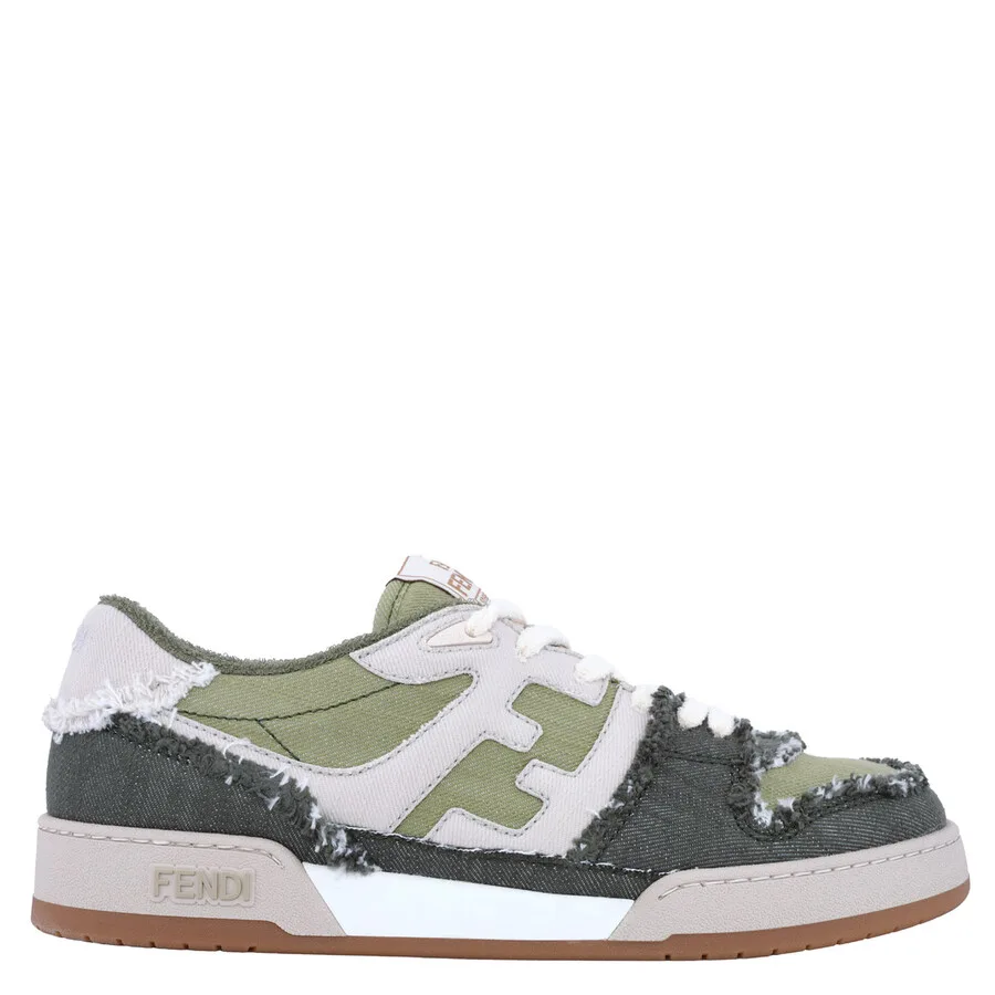 Кроссовки Fendi Match Denim низкие