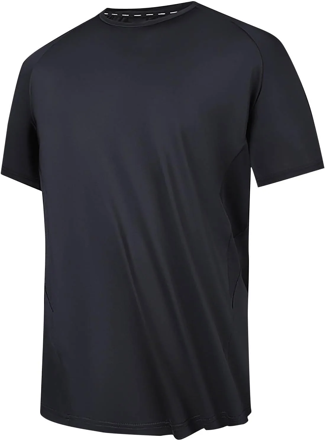 Футболка для мужчин Casual Short Sleeve Athletic Soft Shirts Plus Size