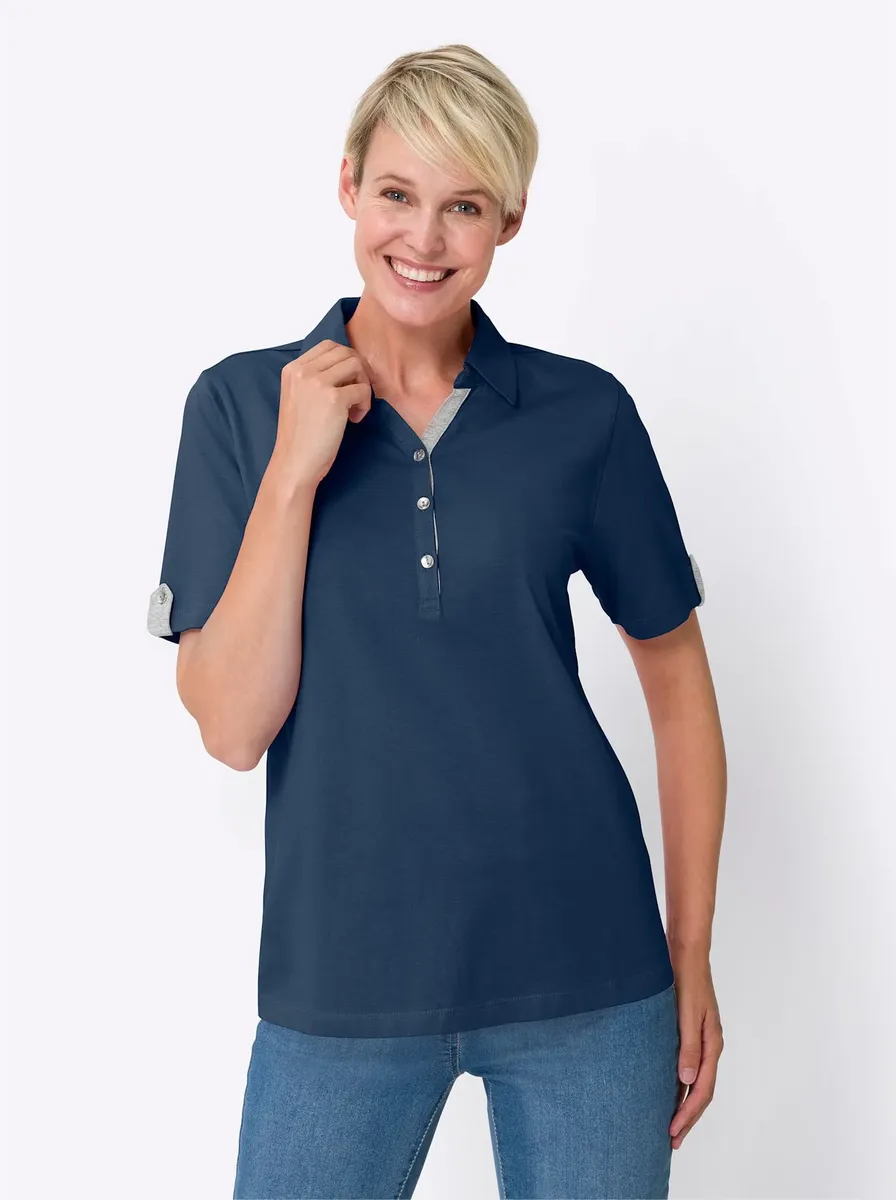 

Рубашка-поло Classic Basics "Poloshirt", синий