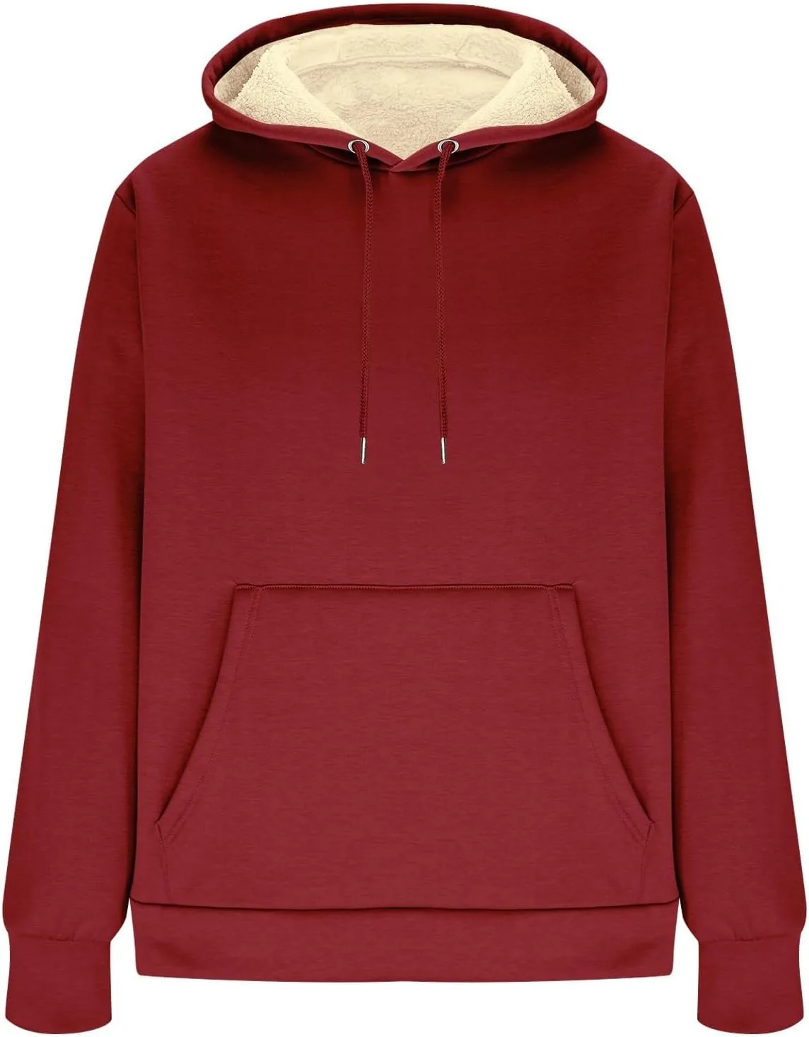 Мужская толстовка с капюшоном Sherpa Fleece, утепленная для зимы