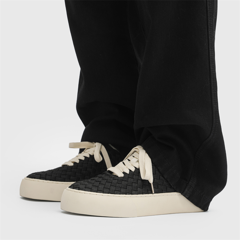 URBAN AUTHENTIC Низкие скейтерские кросcовки мужские экрю, цвет Ecru — фото 4