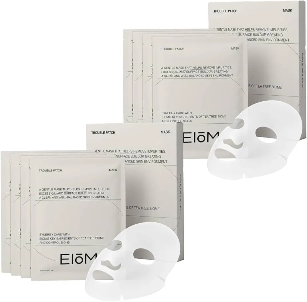 Патчи для глаз Iom Eiom Trouble Patch Mask, 8 шт, набор 2 упаковки по 4 шт