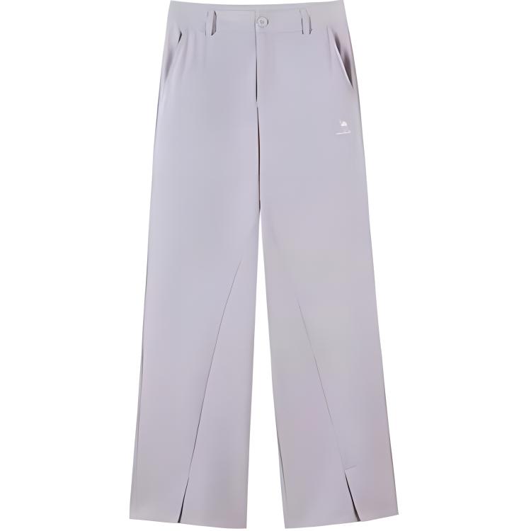 

Карго-брюки женские тонкие широкие CAMEL, smoke фиолетовый