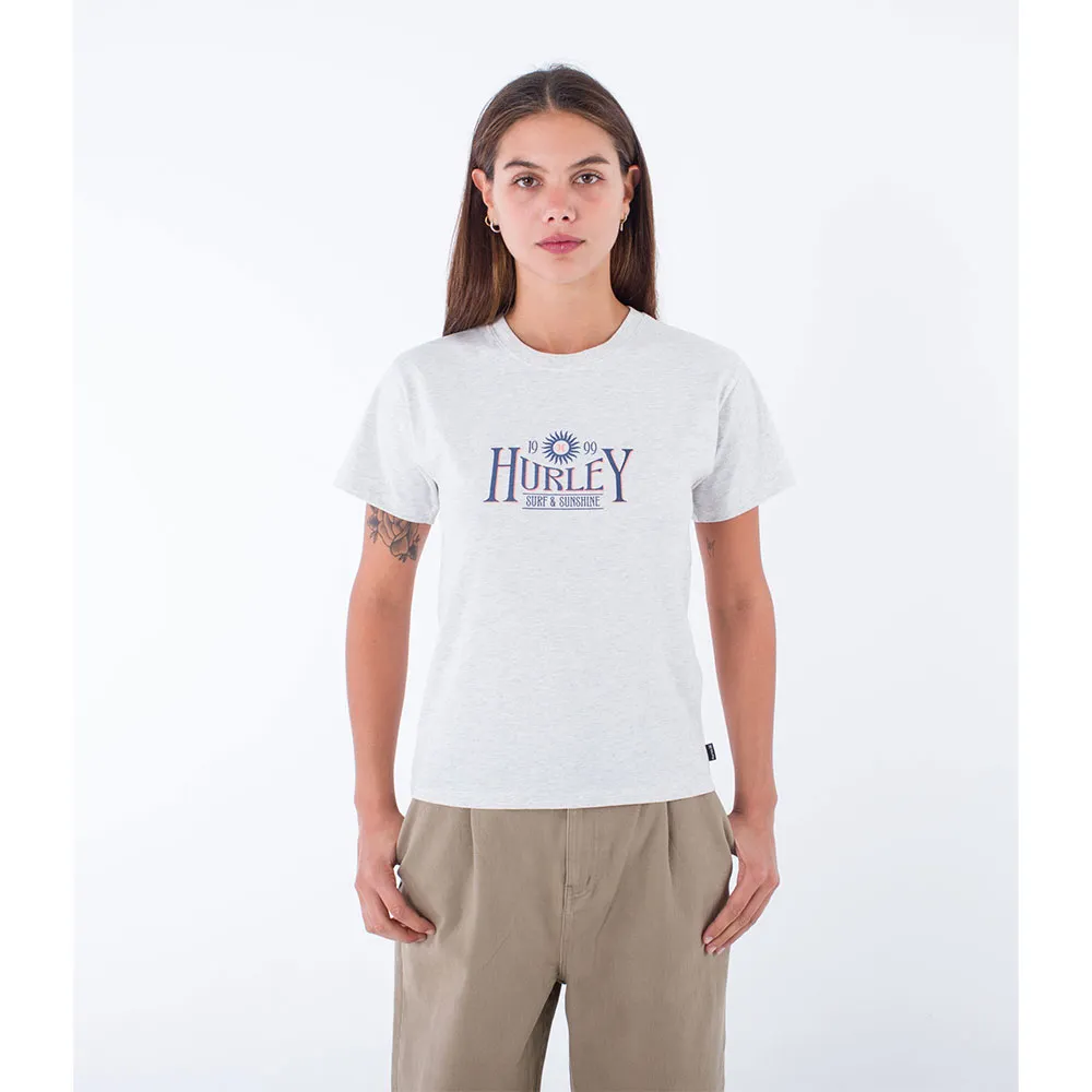 

Футболка с коротким рукавом Hurley Organic Surf & Sunshine, белый