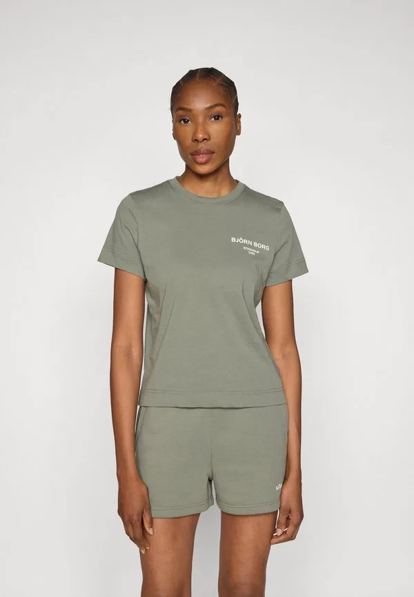 

Базовая футболка essential 1 Björn Borg, Agave Green, Зеленый, Базовая футболка essential 1 Björn Borg, Agave Green