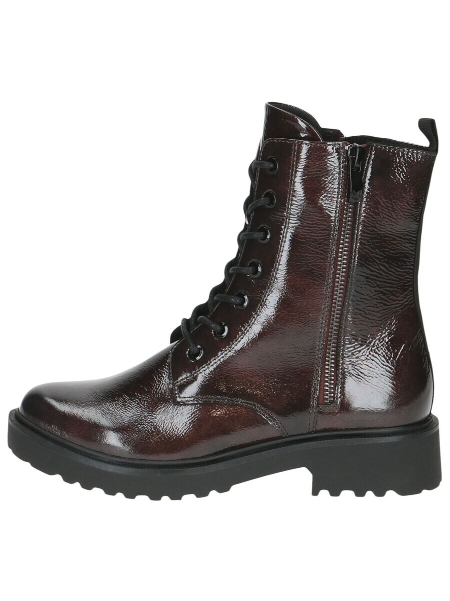 Ботильоны на шнуровке CAPRICE Lace-Up Ankle Boots, цвет merlot — фото 3
