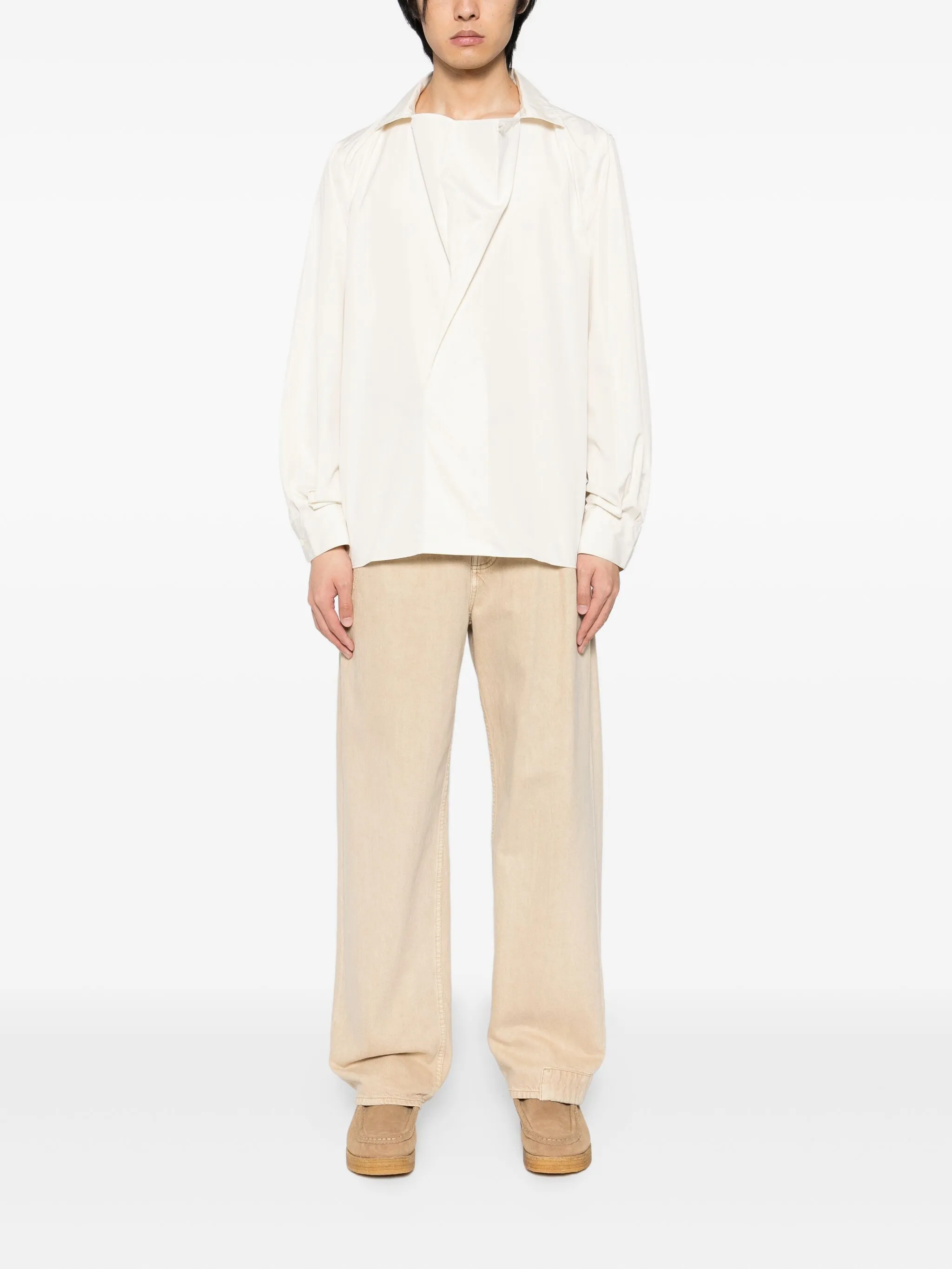 Рубашка Pittore Jacquemus, кремовый — фото 2