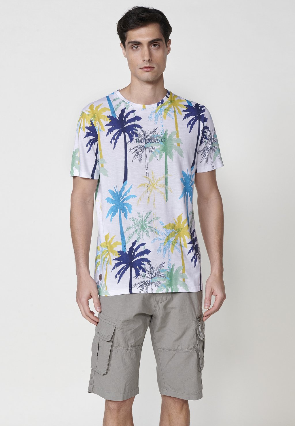 

Футболка с принтом SHORT-SLEEVED Koroshi, мультиколор