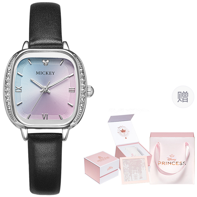 

Disney Часы Mickey Quartz Movement Watch Women's Watch White Dial