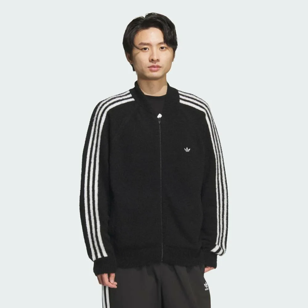 Спортивная трикотажная футболка SST Adidas, black — фото 3