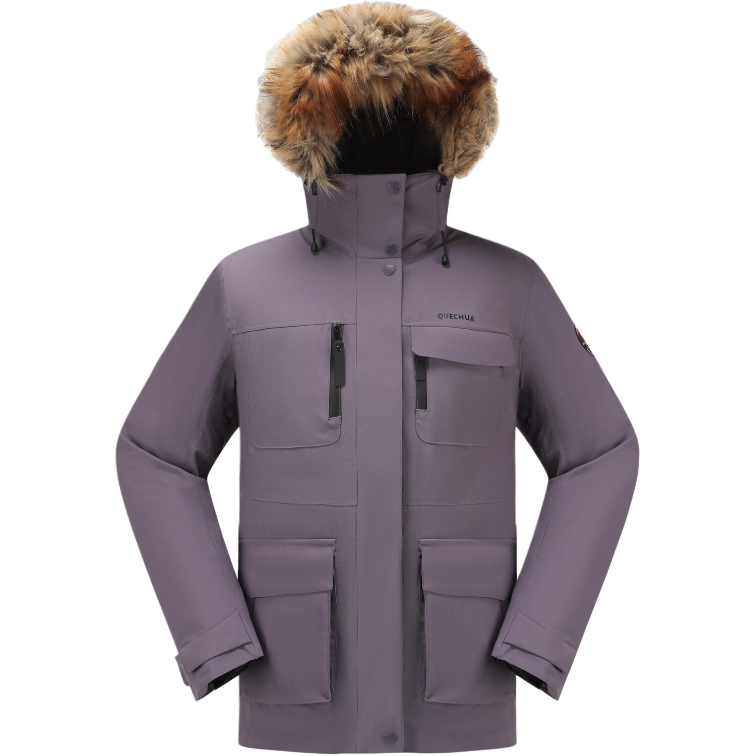 

SH900 Пуховик женский бледно-фиолетовый Decathlon
