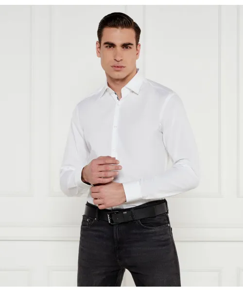 

Рубашка Koey Slim fit Hugo, белый