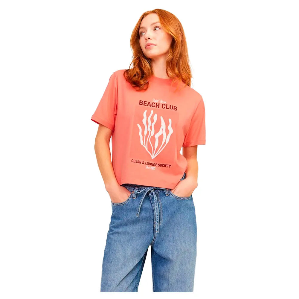 

Футболка с коротким рукавом Jack & Jones Sally Regular JJXX, оранжевый