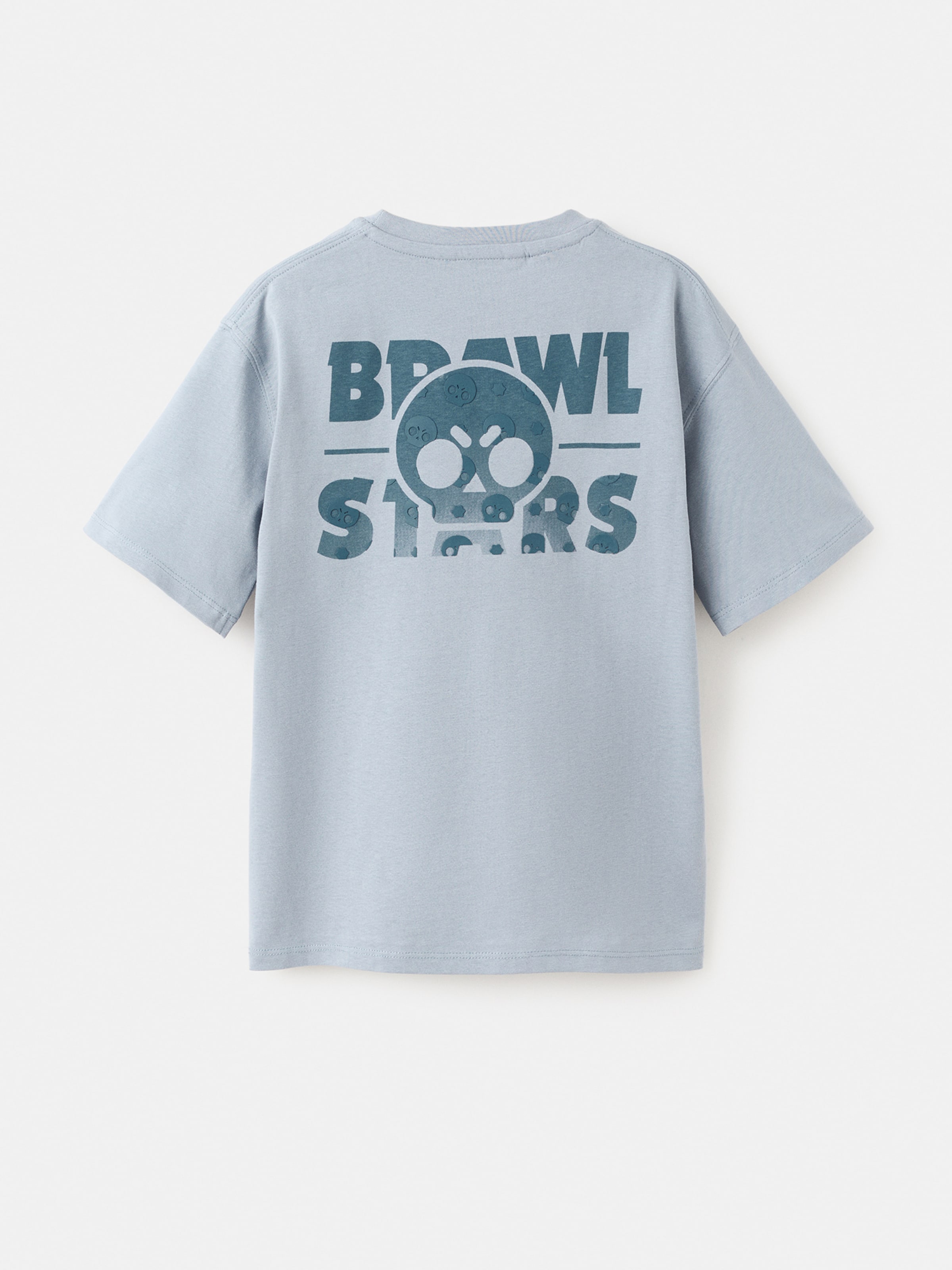 MANGO KIDS Футболка 'BRAWLETS' в цвете Smoke Blue, Dark Blue — фото 2