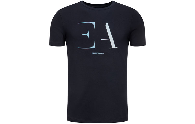 

Футболка мужская темно-синяя EMPORIO ARMANI