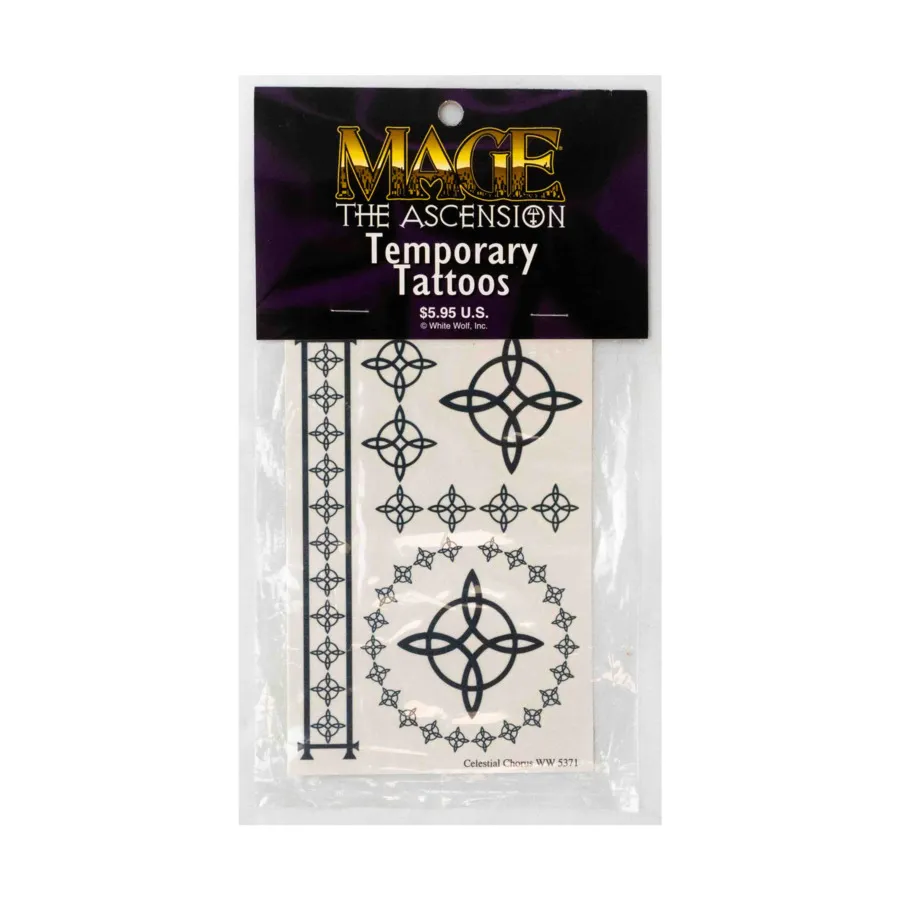 

Временные татуировки - Небесный Хор, Mage - The Ascension - Technocracy Books & Miscellaneous