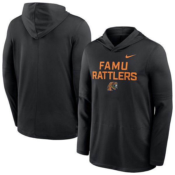 Мужская черная толстовка Florida A&M Rattlers Sideline Dri-FIT Nike