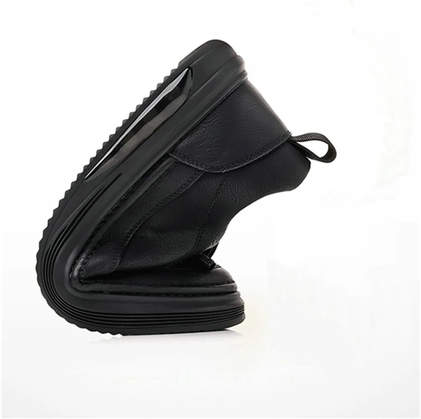 Мужские повседневные кожаные туфли, Loafers & Slip-Ons, черный SywzX&xfybz — фото 4