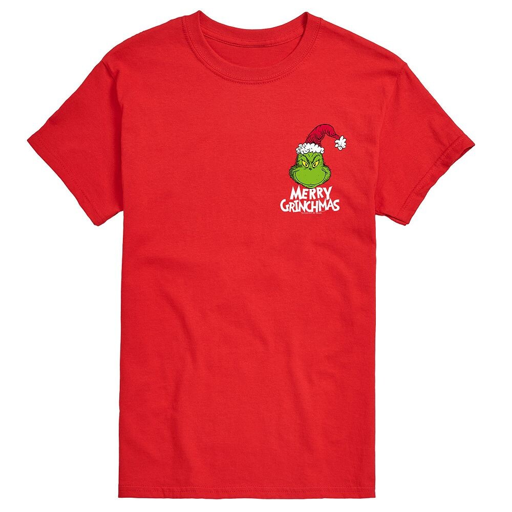

Футболка Big & Tall Merry Grinchmas License, красный