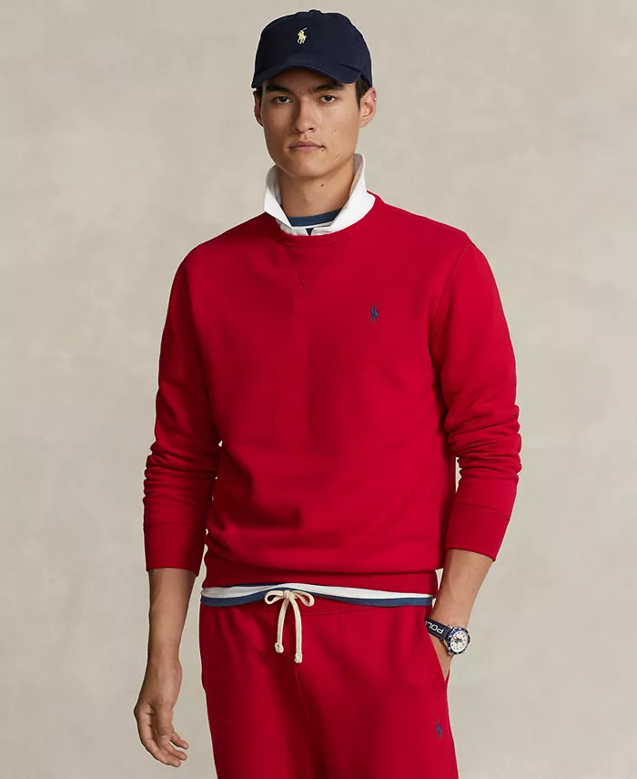 

Мужской флисовый свитшот RL Polo Ralph Lauren, красный