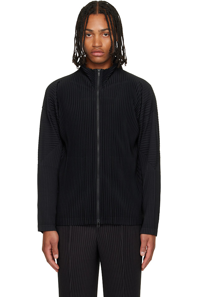 

Homme Plissé Issey Miyake Базовый кардиган на молнии, куртка на июль