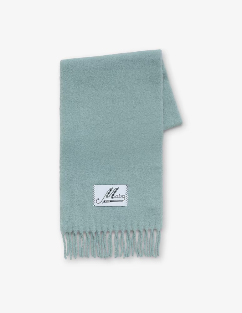 

Шарф из альпаки Marni, цвет 00V19 Linden