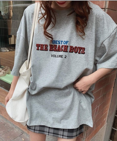 

Футболка с короткими рукавами и логотипом Maison de LATIR, серая