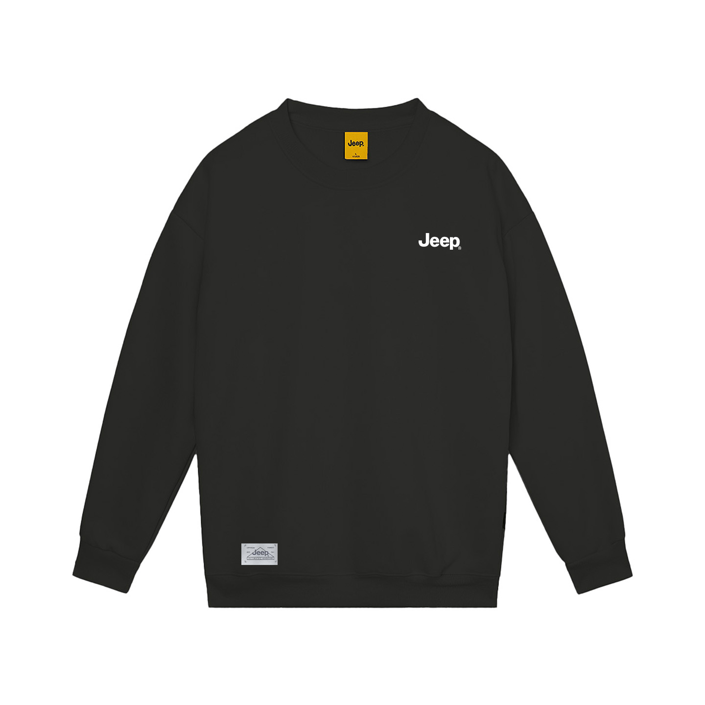 

Свитшот Unisex Crew Neck Moderate Regular Jeep, jc89-pure черный[fleece-lined]