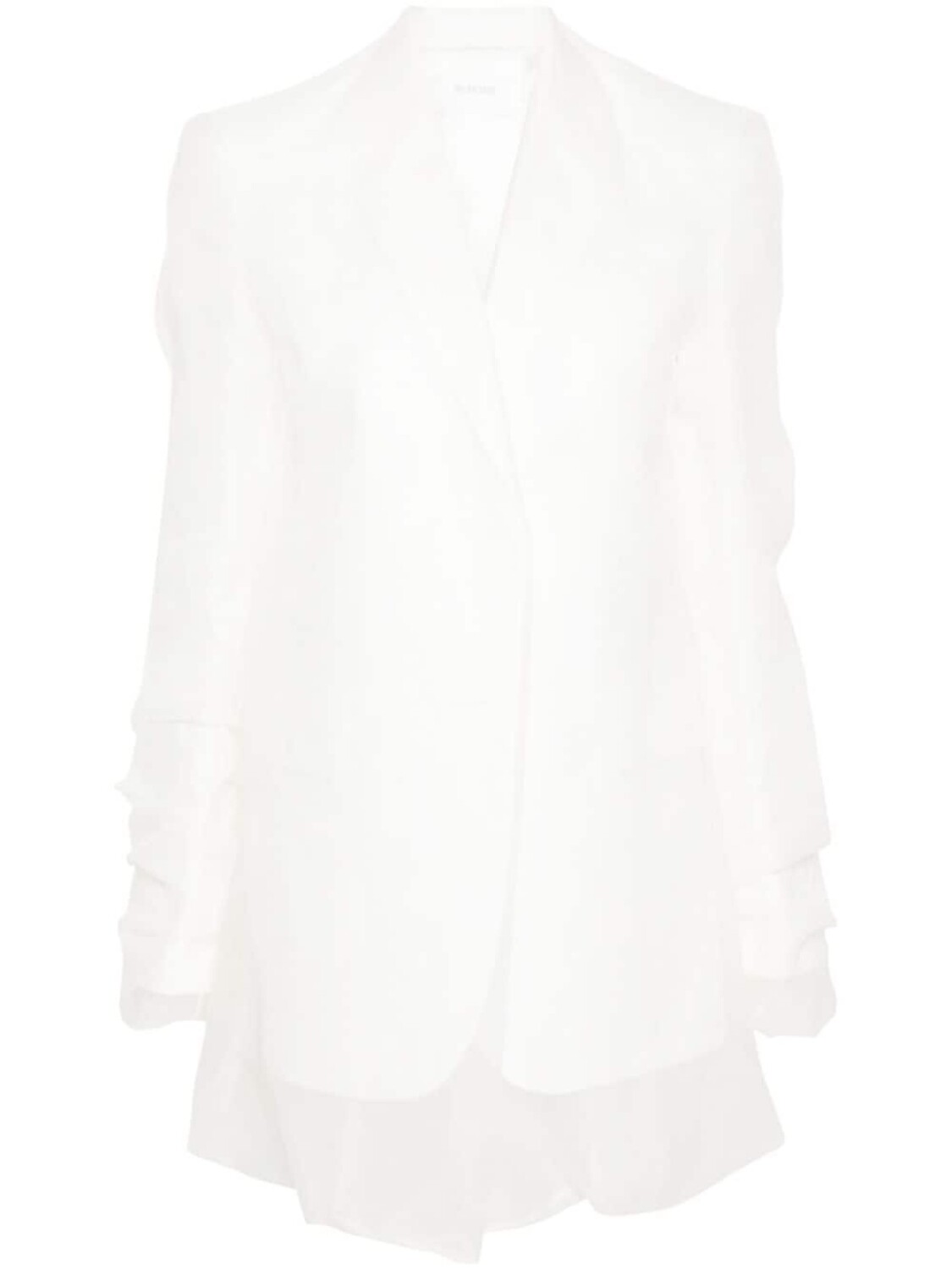 

Sportmax многослойный блейзер Acacia, белый