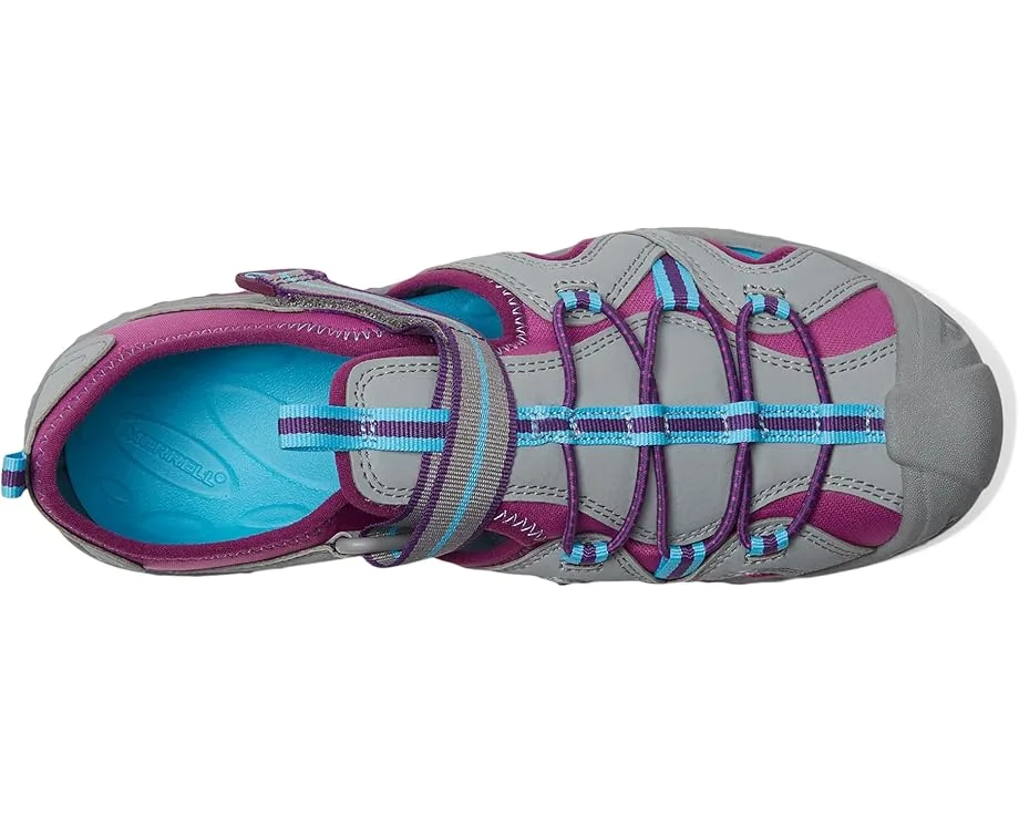 Сандалии Merrell Kids Hydro 2 (Toddler/Little Kid/Big Kid), Grey/Berry — фото 2