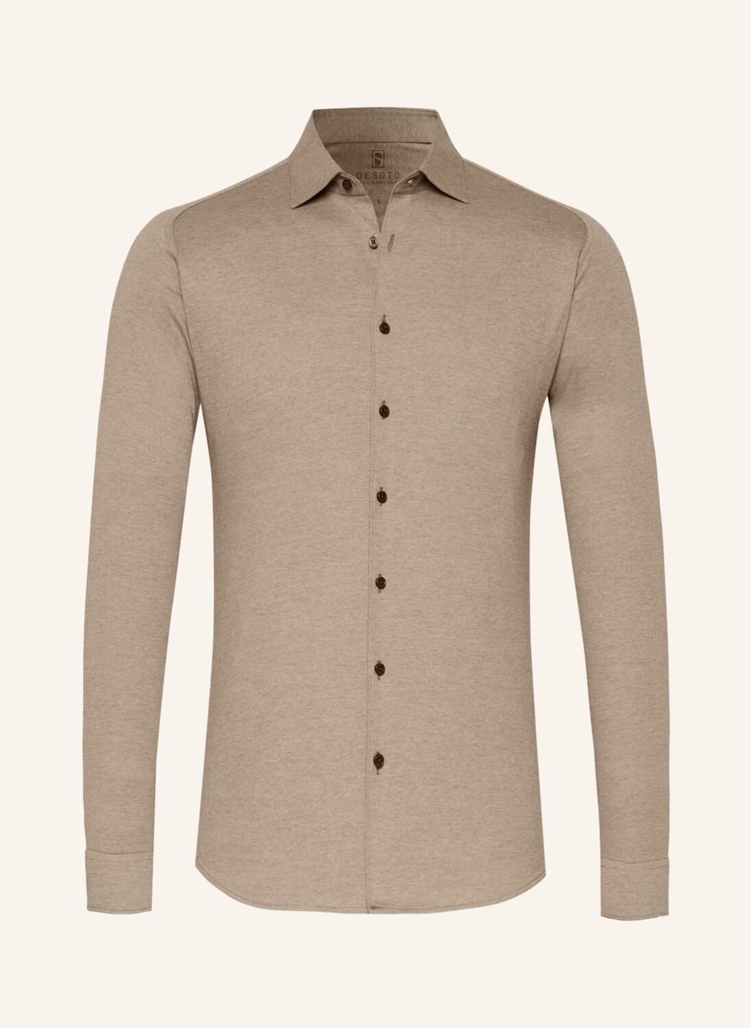 

Рубашка DESOTO JerseySlim Fit, бежевый