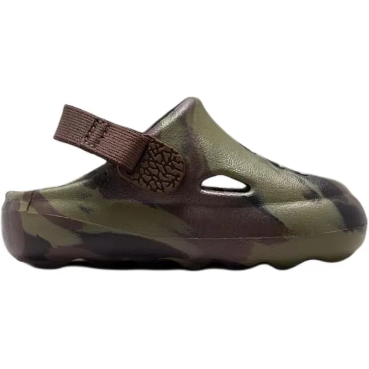 Кроссовки для малышей Jordan Hydrip Low Top Green Camouflage — фото 3