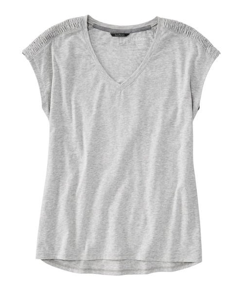 

Футболка женская с V-образным вырезом и коротким рукавом L.L.Bean