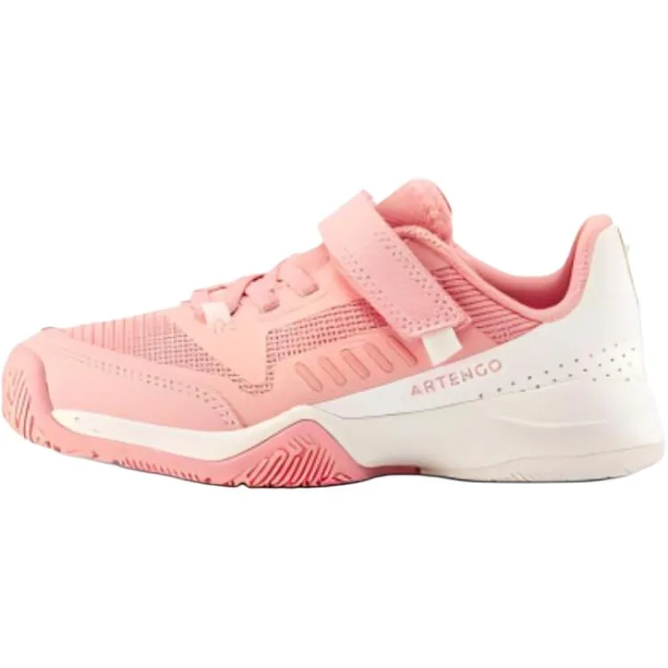 DECATHLON TS500 FAST Abrasion Resistant Breathable низкие детские тренировочные кроссовки Pink White Kids