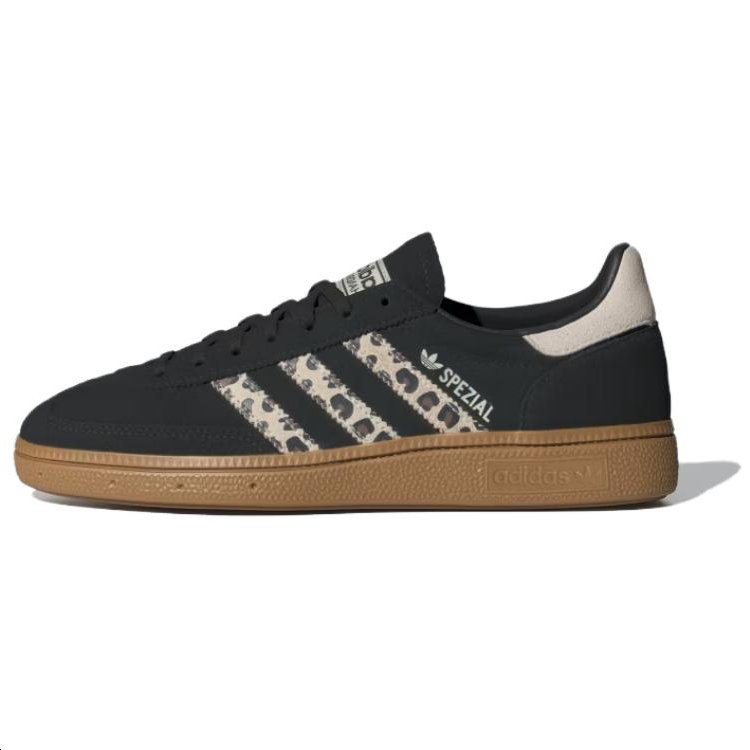 

Кроссовки Adidas Handball Spezial Black Wonder Leopard Women's, черный/коричневый