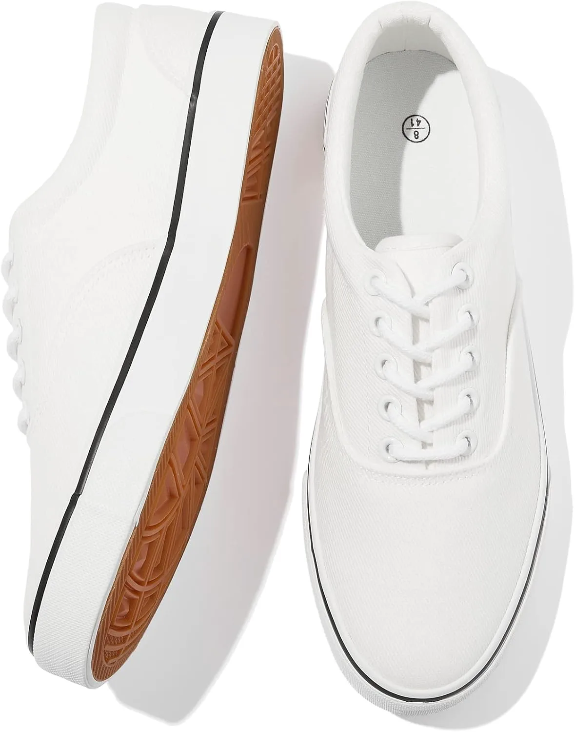 

Мужские белые кеды FRACORA из холста, низкие, шнуровка, повседневная обувь, белый