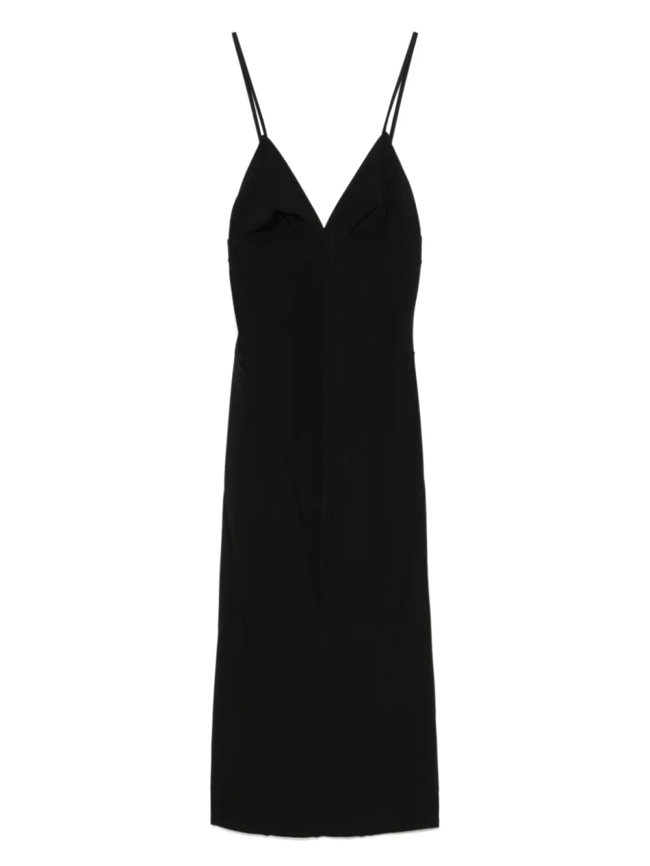 

Платье-комбинация миди Rick Owens Lilies, черный